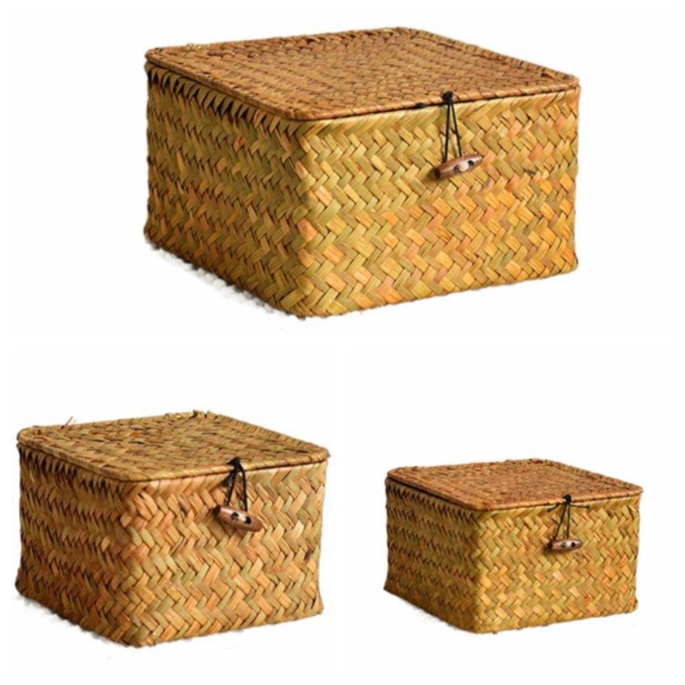 Rattan Weaving Wicker Shelf Baskets Lid Wardrobe Hot Sale Storage Box with Lid Bedroom 14x14x9cm
Rattan Weaving Wicker Shelf Baskets Lid Wardrobe Hot Sale Storage Box with Lid Bedroom 14x14x9cm
