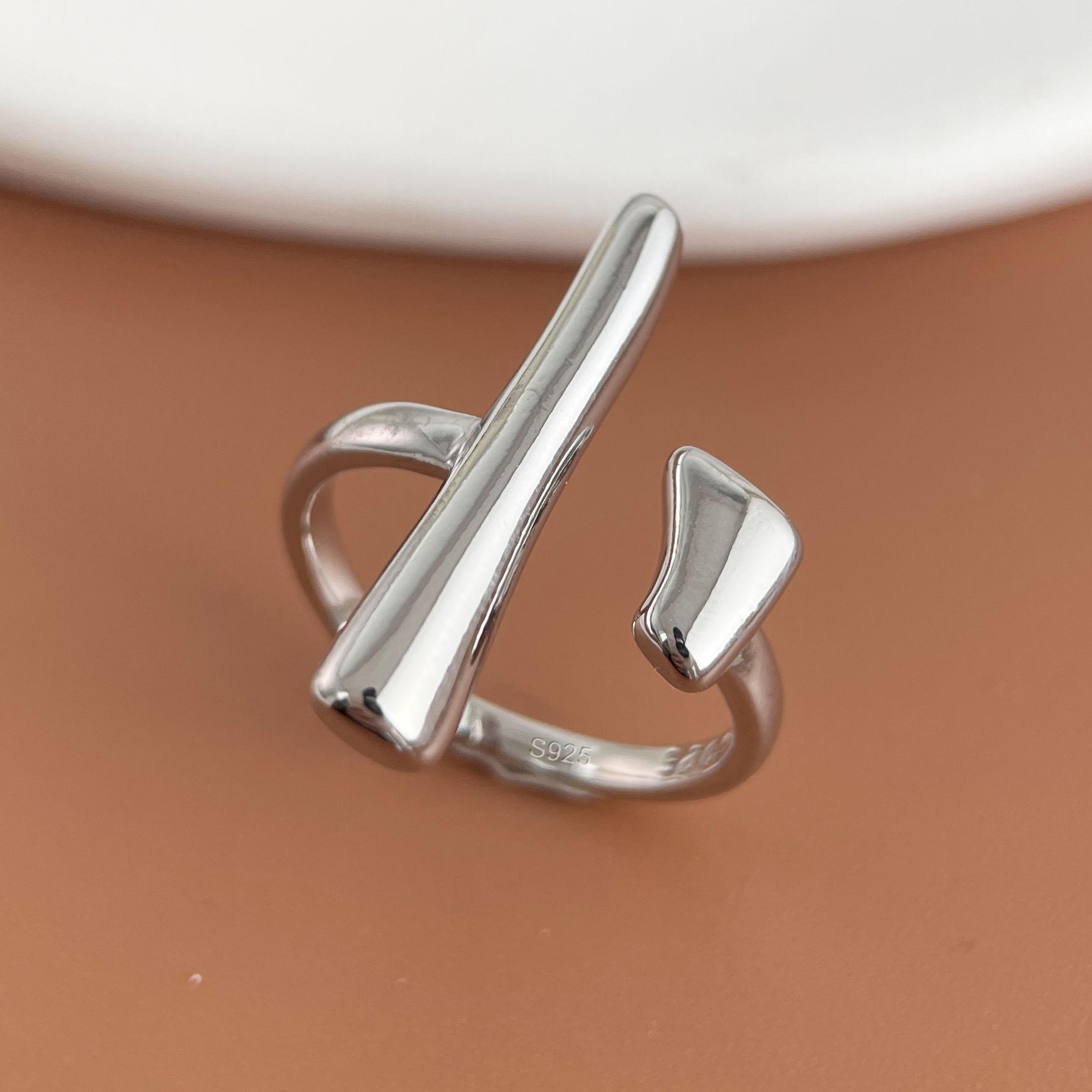 925 Sterling Silver Rings for Women Couple Minimalist Handmade Simple Double Bar Ring Fine Jewelry Gift Prevent Allergy resizable
925 Sterling Silver Rings for Women Couple Minimalist Handmade Simple Double Bar Ring Fine Jewelry Gift Prevent Allergy resizable