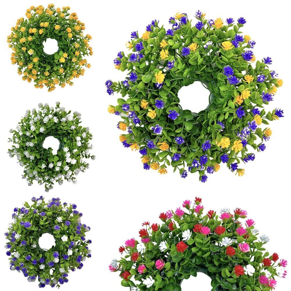 Eucalyptus Colorful Garland 28cm Fake Flower 3D Simulation Flower Wreath Front Door 33cm-B
Eucalyptus Colorful Garland 28cm Fake Flower 3D Simulation Flower Wreath Front Door 33cm-B