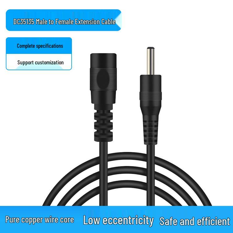 Dahua Lecheng 5V Camera DC Power Extension Cord, DC35135 Male-Female White 1m
Dahua Lecheng 5V Camera DC Power Extension Cord, DC35135 Male-Female White 1m