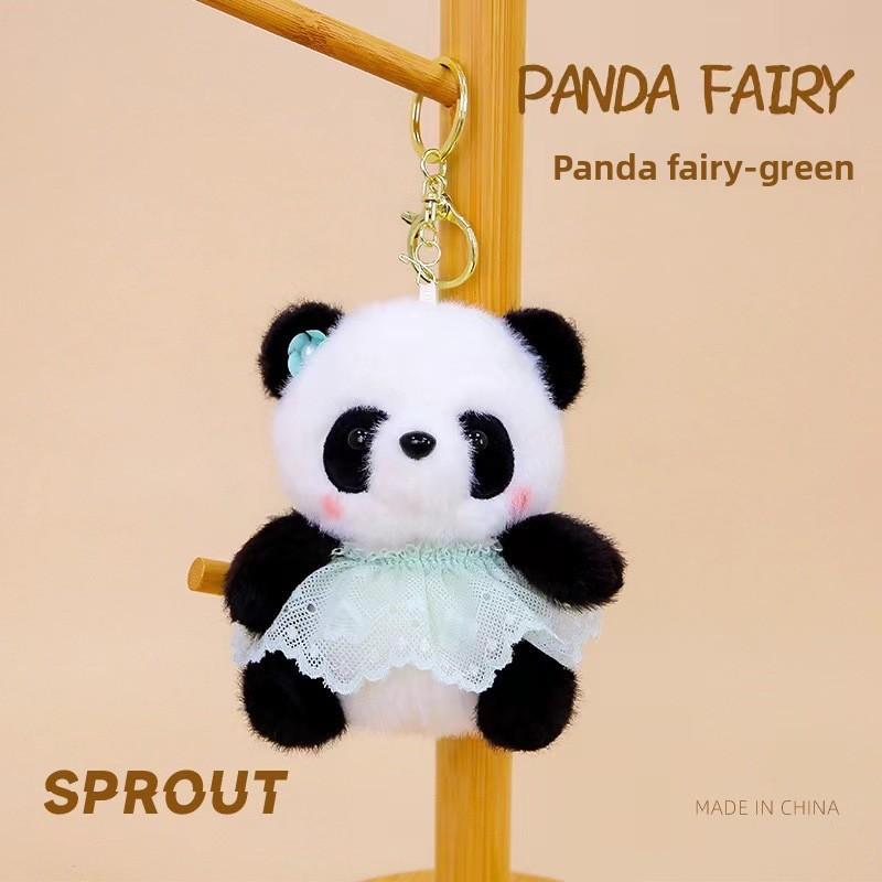 Panda Keychain Plush Toy With Pp Cotton Filling For Kids And Collectors зелений
Panda Keychain Plush Toy With Pp Cotton Filling For Kids And Collectors зелений