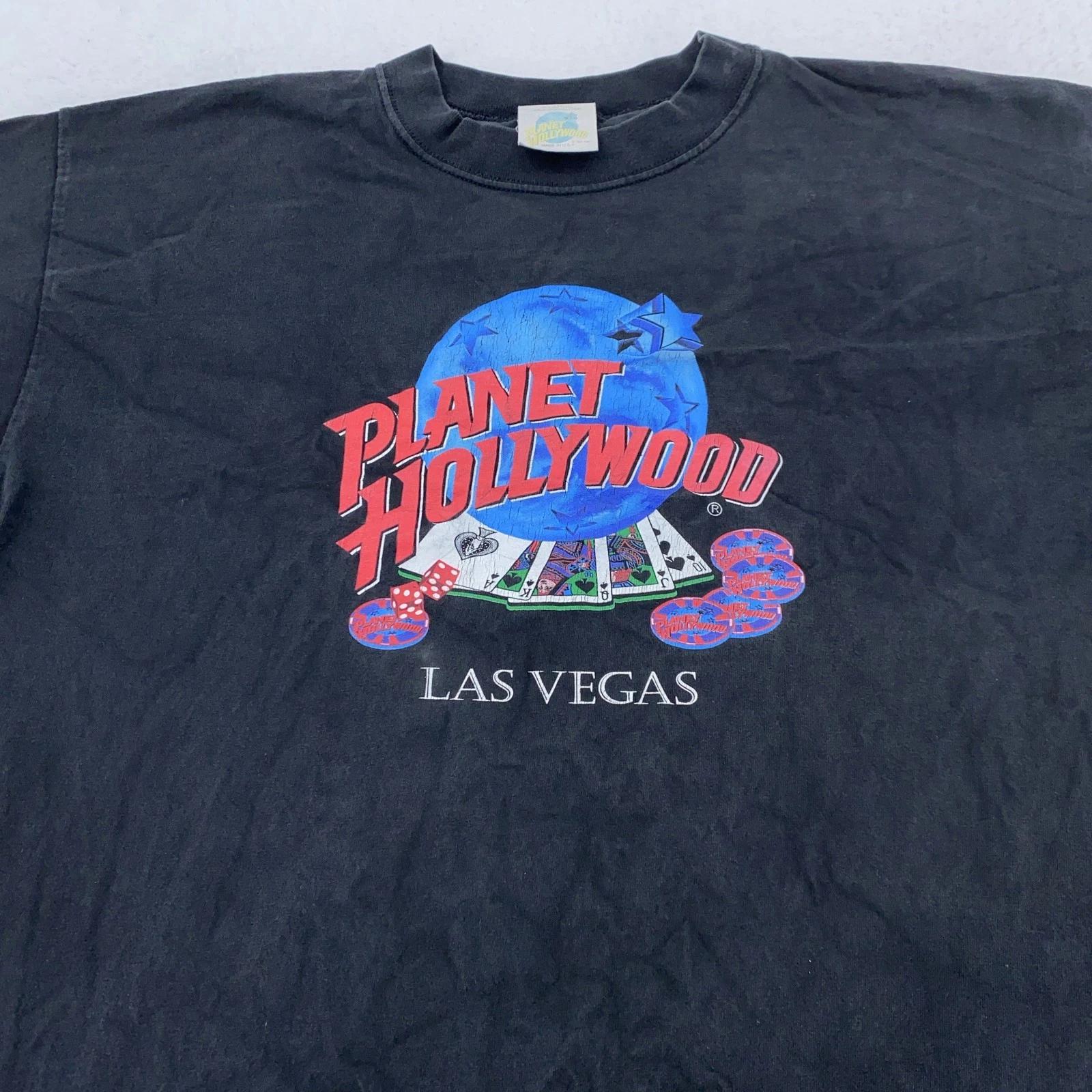 Vintage Planet Hollywood Shirt Mens XL Las Vegas Casino Poker Chips Made USA 90s L
Vintage Planet Hollywood Shirt Mens XL Las Vegas Casino Poker Chips Made USA 90s L