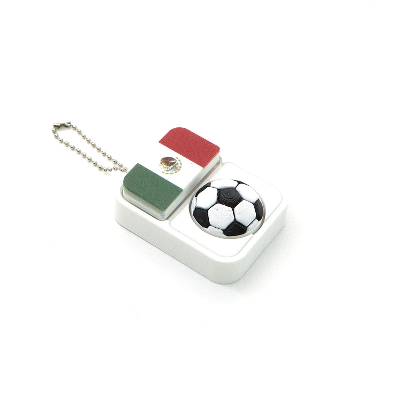 Football Clicker Flag Keychain — Cross-Border Souvenir And Stress-Relief Toy For Football Fans One Size
Football Clicker Flag Keychain — Cross-Border Souvenir And Stress-Relief Toy For Football Fans One Size