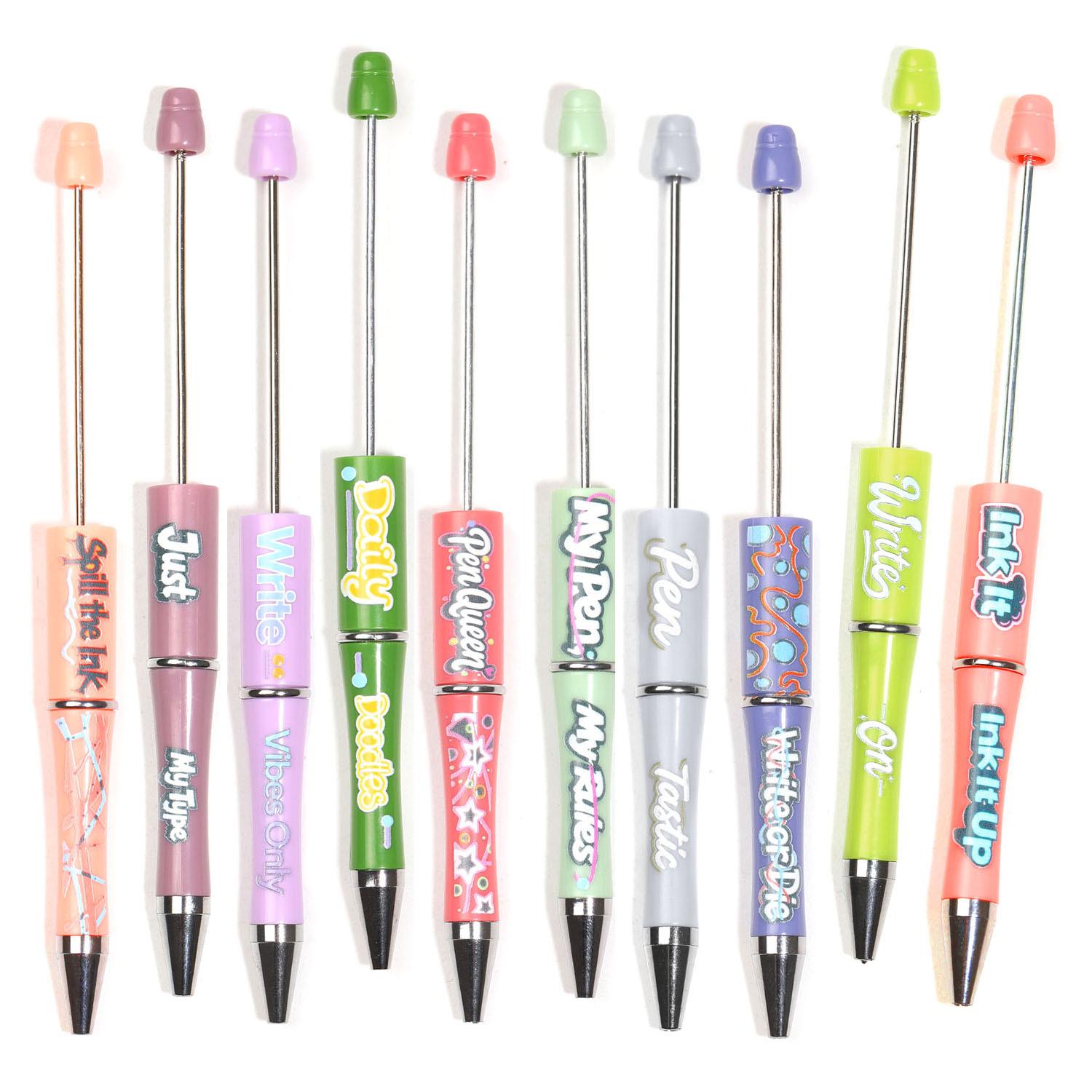 Creative Beaded Acrylic Twist Pen for Students Bullet 1.0
Creative Beaded Acrylic Twist Pen for Students Bullet 1.0