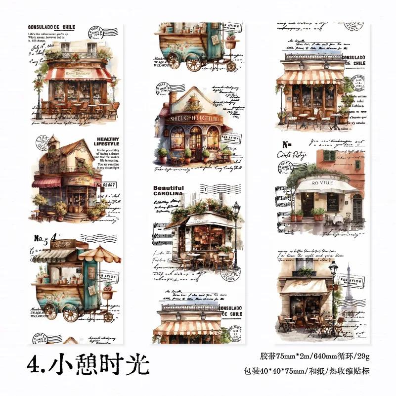 Mr. Paper, 200cm/roll, Nordic Architectural Style Washi Tape Stickers DIY Scrapbook Diary Decoration Stationery Stickers
Mr. Paper, 200cm/roll, Nordic Architectural Style Washi Tape Stickers DIY Scrapbook Diary Decoration Stationery Stickers