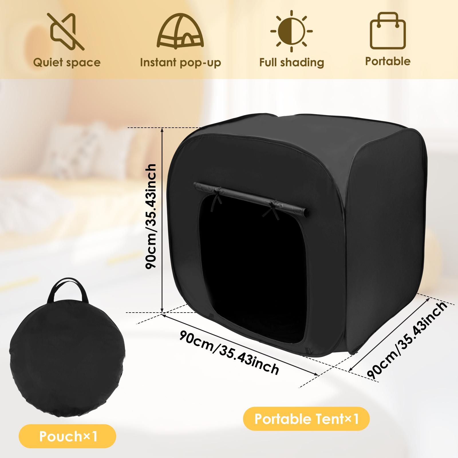 90CM Calm Corner Tent Foldable Pop Up Tent 35.4×35.4×35.4 Inch Calm Down Tent with Door Oxford Cloth Kid Blackout Tent for Kids
90CM Calm Corner Tent Foldable Pop Up Tent 35.4×35.4×35.4 Inch Calm Down Tent with Door Oxford Cloth Kid Blackout Tent for Kids