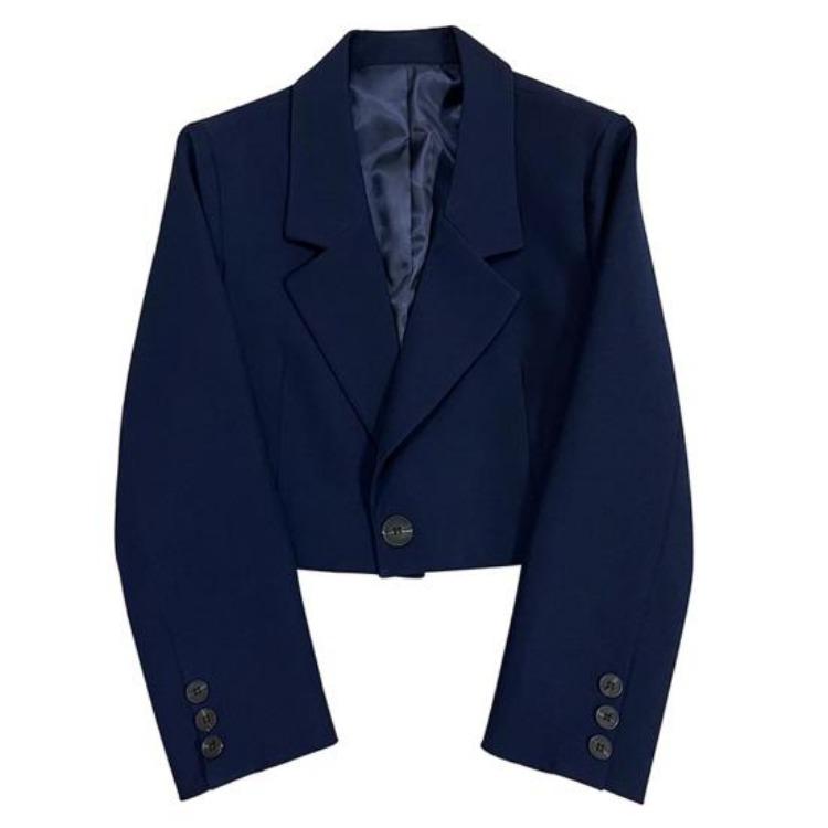Casual Commute Style Women Suit Coat Lapel Long Sleeve Short Jacket Solid Color Office Work Daily Wear S синий
Casual Commute Style Women Suit Coat Lapel Long Sleeve Short Jacket Solid Color Office Work Daily Wear S синий