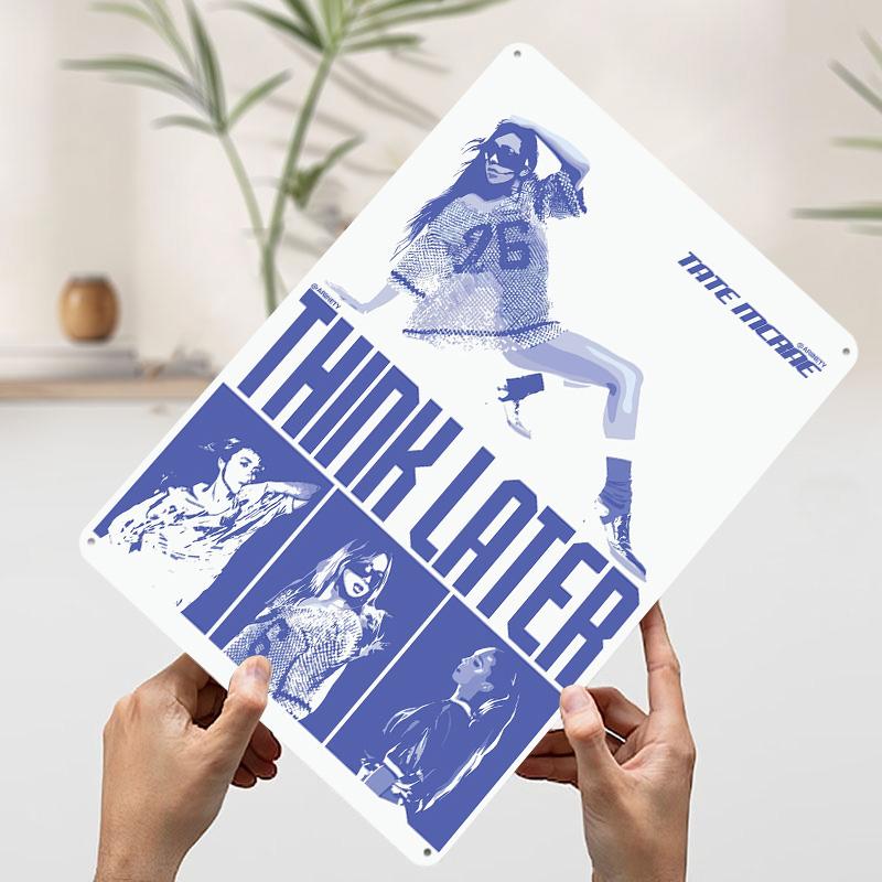Tate McRae Think Later Printed Poster Customized Wall Art Retro Vintage Metal Tin Signs for Interior Decoration Living Room 7.9x11.8In(20x30cm)
Tate McRae Think Later Printed Poster Customized Wall Art Retro Vintage Metal Tin Signs for Interior Decoration Living Room 7.9x11.8In(20x30cm)