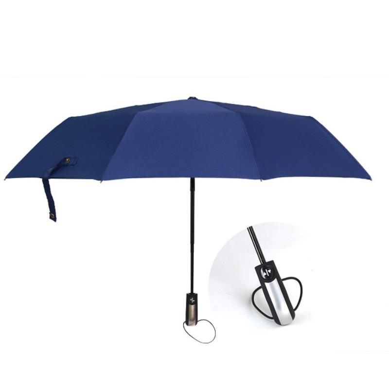 Увеличение размера десяти костей, бизнес-подарки, автоматический зонтик от дождя и дождя, двойной зонт