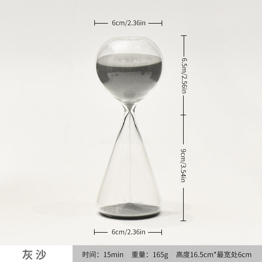15-minute Glass Meteor Hourglass Timer, Exquisite Nordic-style Home Decoration Item, Creative Ornament Gift Home Accessory,
15-minute Glass Meteor Hourglass Timer, Exquisite Nordic-style Home Decoration Item, Creative Ornament Gift Home Accessory,