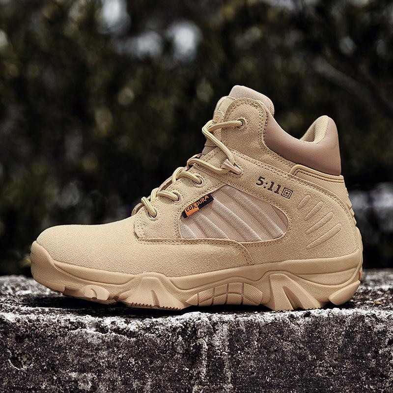 Spring and summer new men s outdoor sports shoes platform combat boots military boots tactical boots high-top training shoes 46 пісочний
Spring and summer new men s outdoor sports shoes platform combat boots military boots tactical boots high-top training shoes 46 пісочний