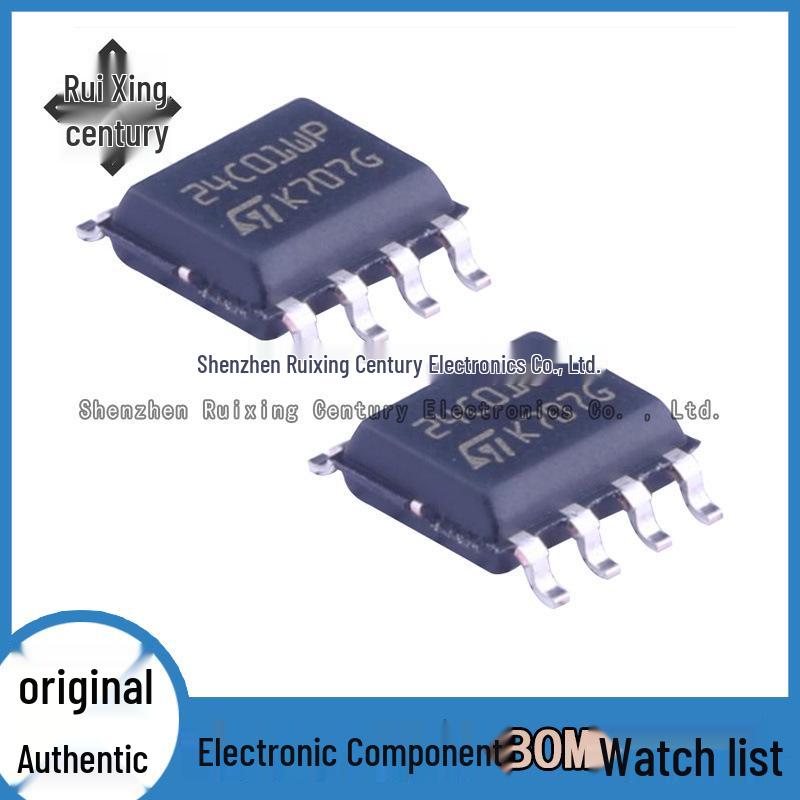 Original M24C01-WMN6TP SOP-8 Surface Mount Memory Chip IC
Original M24C01-WMN6TP SOP-8 Surface Mount Memory Chip IC
