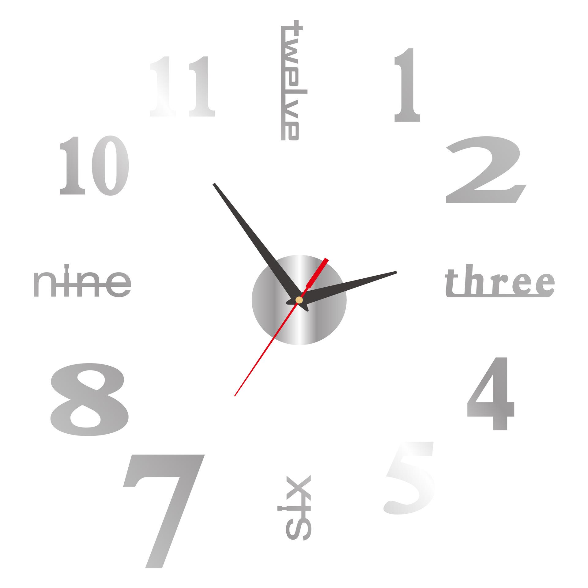 Nordic DIY Silent Wall Clock - Creative, Punch-Free Decor for Living Room or Bedroom
Nordic DIY Silent Wall Clock - Creative, Punch-Free Decor for Living Room or Bedroom