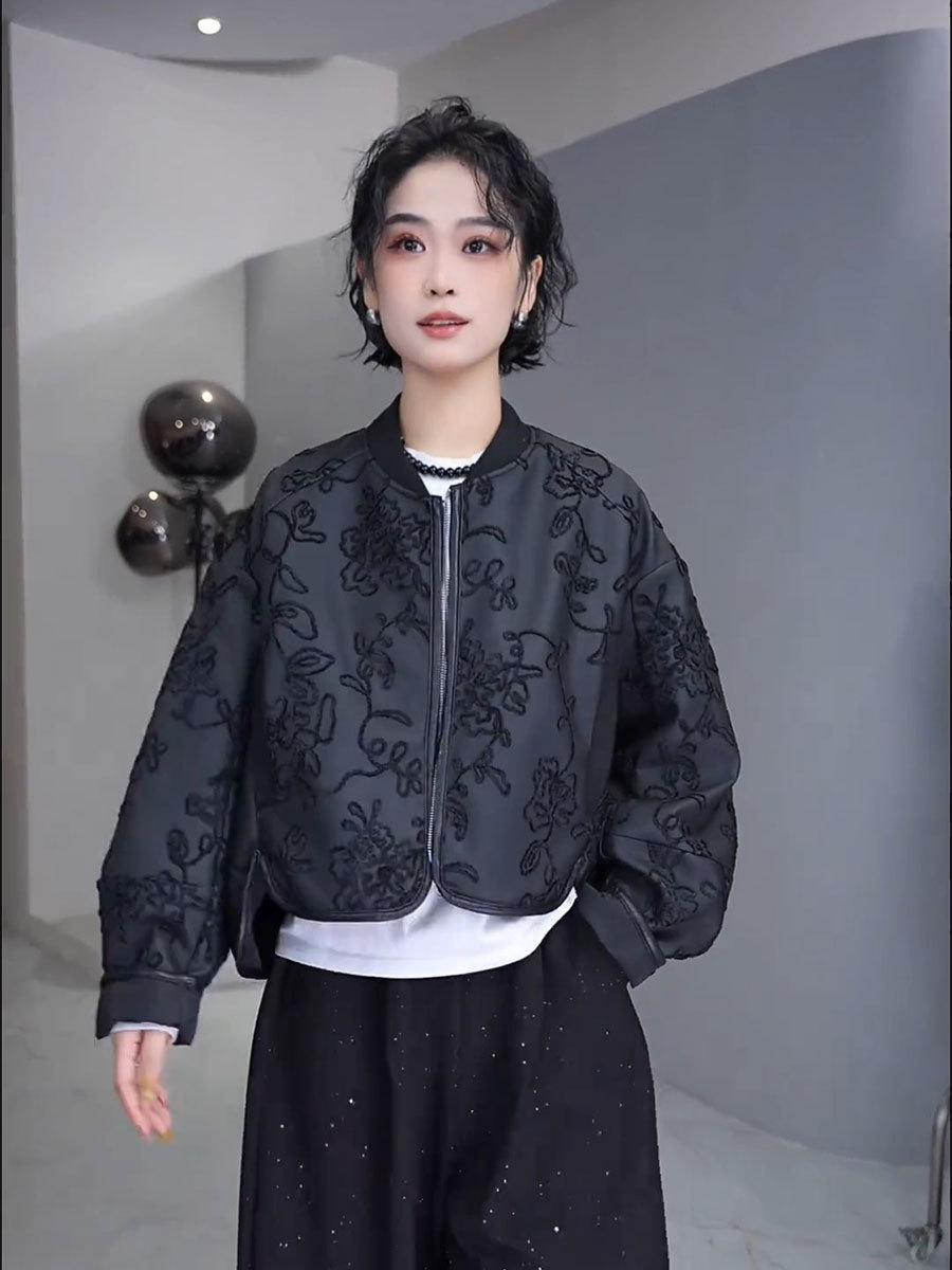 2025 Весна Европейский Высококлассный Свободный Приталенный Длинный Рукав Корейский Стиль Куртка на Молнии XL чёрный
2025 Весна Европейский Высококлассный Свободный Приталенный Длинный Рукав Корейский Стиль Куртка на Молнии XL чёрный