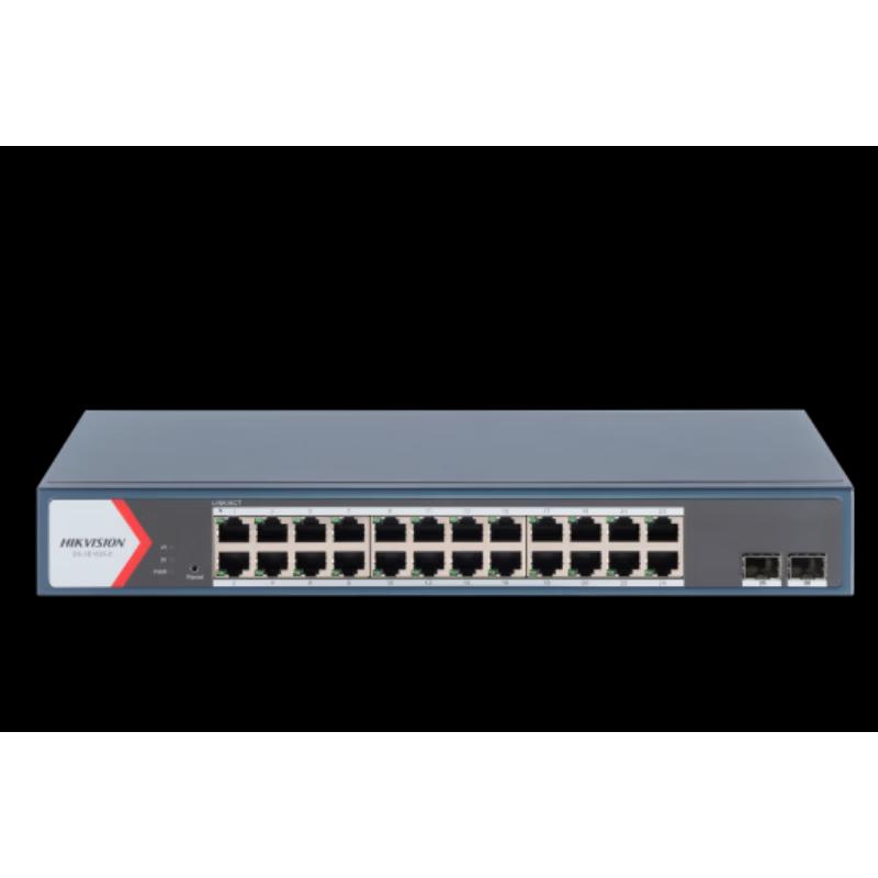 HIKVISION 26-Port Gigabit Cloud Managed Surveillance Switch CN plug (adapter included)
HIKVISION 26-Port Gigabit Cloud Managed Surveillance Switch CN plug (adapter included)