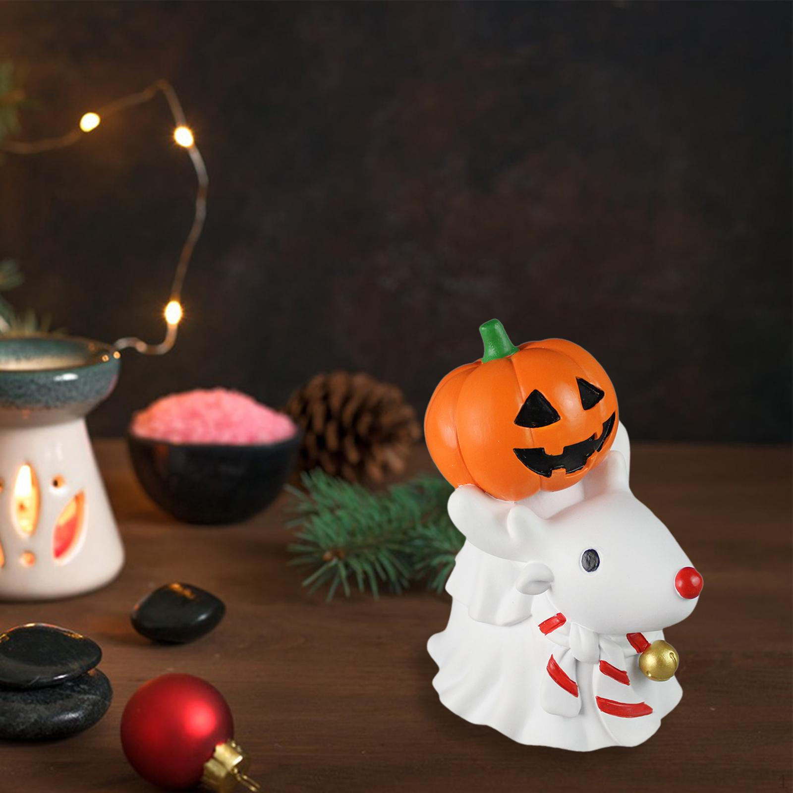 Halloween Christmas Mini Figurine Reindeer Holiday Gift Pumpkin Miniature Statue 
Halloween Christmas Mini Figurine Reindeer Holiday Gift Pumpkin Miniature Statue