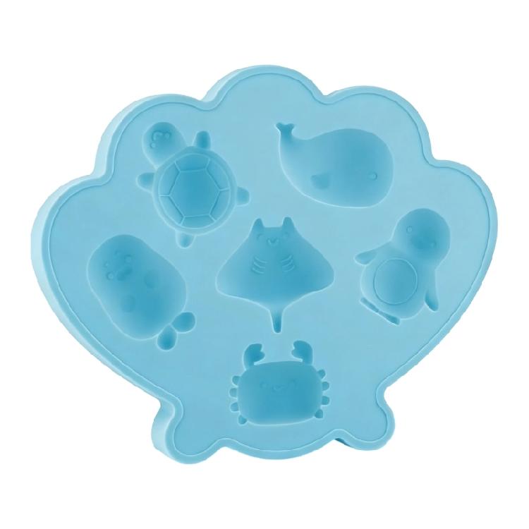 Premium Silicone Ice Tray With Detailed Sea Animal Shape Easy To Use Ice Cubes Tray For Ice Cubes And Edible Crafts синій
Premium Silicone Ice Tray With Detailed Sea Animal Shape Easy To Use Ice Cubes Tray For Ice Cubes And Edible Crafts синій