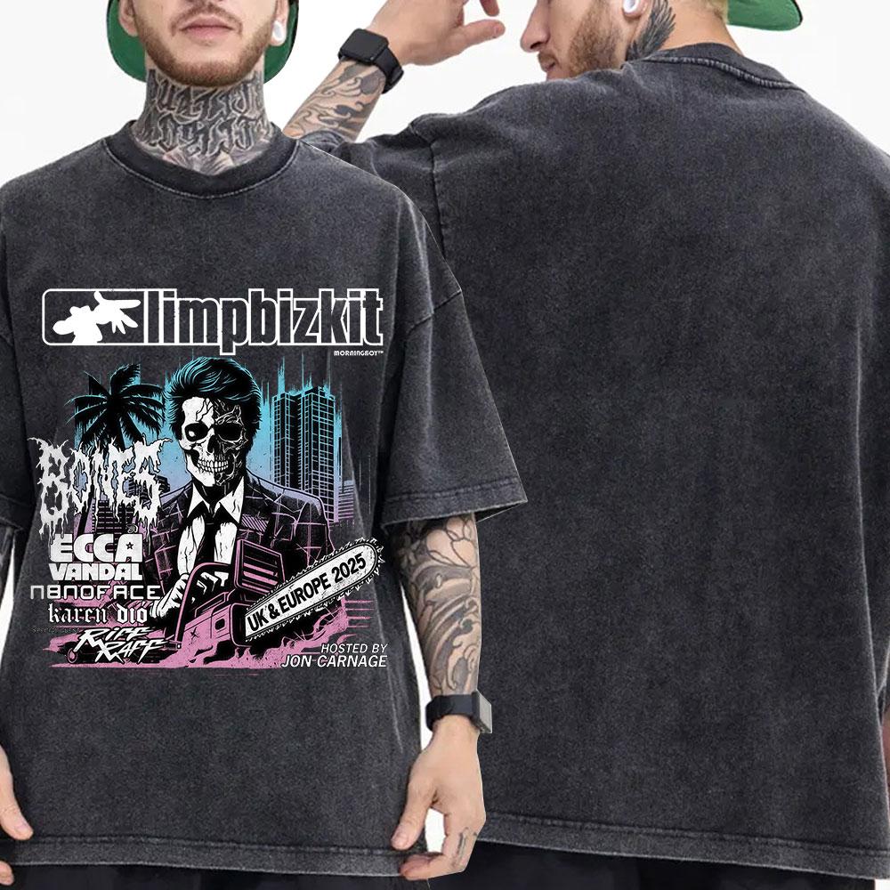 Вінтажна випрана футболка рок-гурту Limp Bizkit Чоловічий Жіночий Одяг Мода Хіп-хоп Готика Оверсайз Футболка з коротким рукавом Вуличний одяг 2XL
Вінтажна випрана футболка рок-гурту Limp Bizkit Чоловічий Жіночий Одяг Мода Хіп-хоп Готика Оверсайз Футболка з коротким рукавом Вуличний одяг 2XL