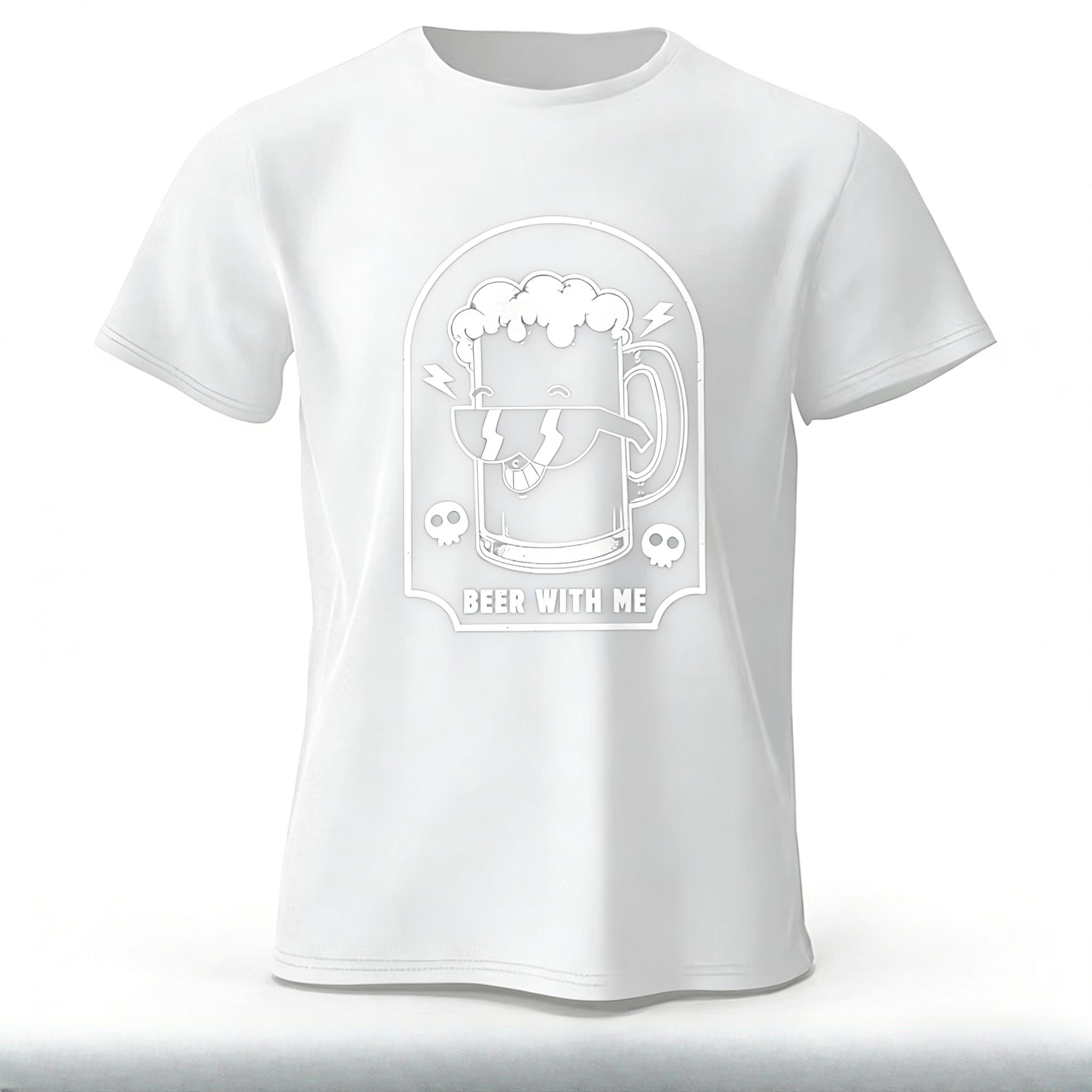 Beer with Me Relaxed Printed Mens TShirt 100 Cotton Oversized Lively Party Graphic Tees for Women Tops Tees Casual Streetwear L
Beer with Me Relaxed Printed Mens TShirt 100 Cotton Oversized Lively Party Graphic Tees for Women Tops Tees Casual Streetwear L