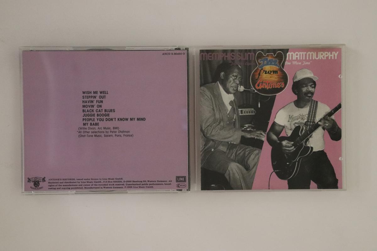 CD MEMPHIS SLIM & MATT MURPHY - Together Again One More Time ANCD900450O Antone s 1988 Japan Blues Used
CD MEMPHIS SLIM & MATT MURPHY - Together Again One More Time ANCD900450O Antone s 1988 Japan Blues Used