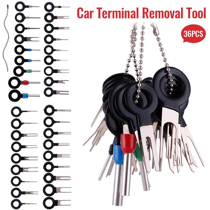 11-36pcs Car Terminal Removal Repair Tool Wire Plug Connector Extractor Puller for Car Terminals Disassembly Hand Tool Universal 11PCS
11-36pcs Car Terminal Removal Repair Tool Wire Plug Connector Extractor Puller for Car Terminals Disassembly Hand Tool Universal 11PCS