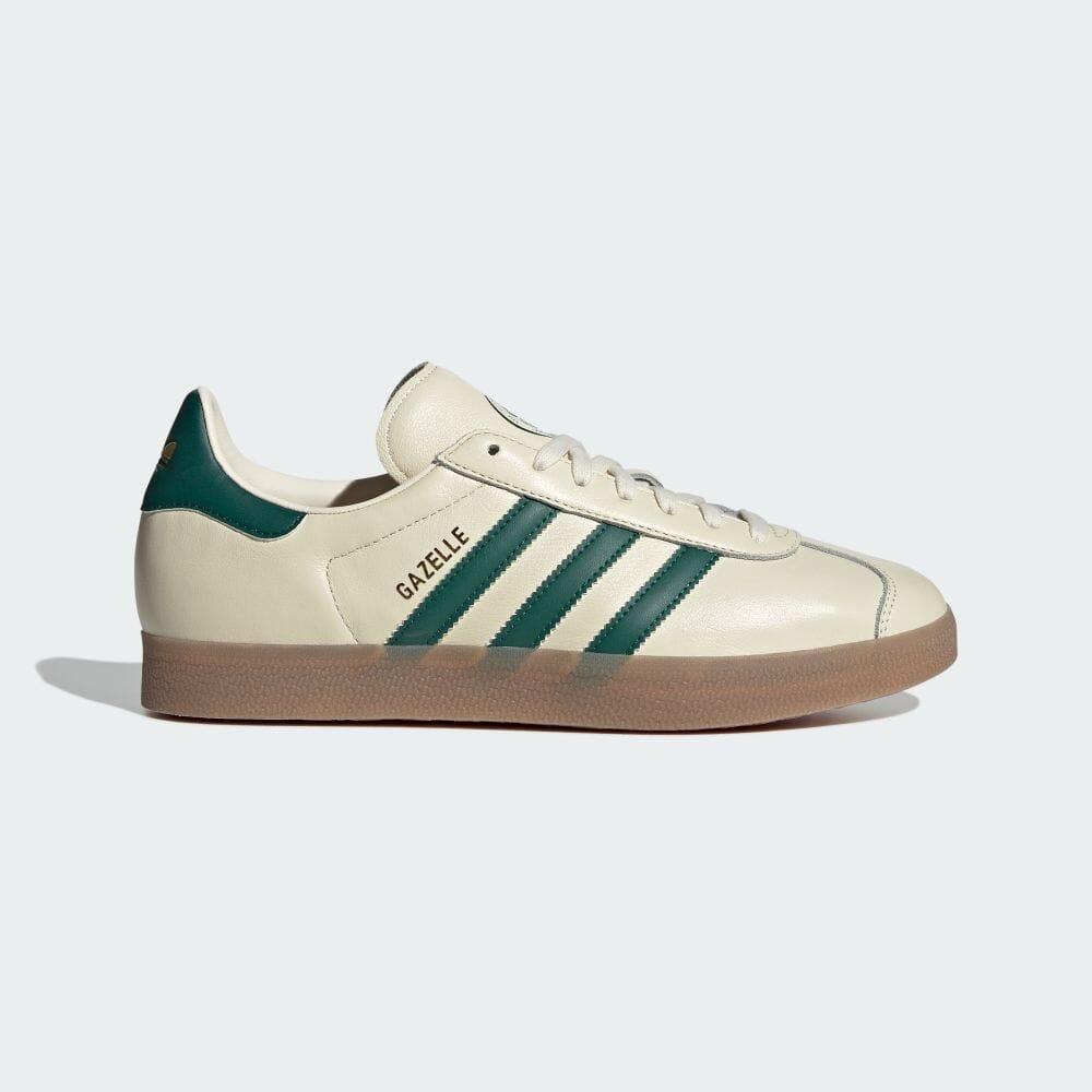 Adidas GAZELLE Cream White Sneakers ORIGINALS Unisex IG6435 Cream White/College Green/Gum
Adidas GAZELLE Cream White Sneakers ORIGINALS Unisex IG6435 Cream White/College Green/Gum