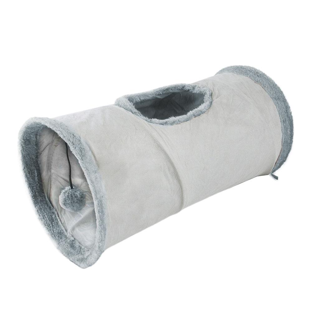 For Self Entertainment & Relaxation Foldable Plush Cat Tunnel Seasons Universal Dirt-resistant Pet Supplies Pet Cat Plush Tunnel сірий
For Self Entertainment & Relaxation Foldable Plush Cat Tunnel Seasons Universal Dirt-resistant Pet Supplies Pet Cat Plush Tunnel сірий