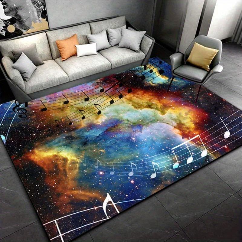Galaxy Music Notes Rug: Cosmic Symphony for Living Room Decor | Unique Area Rugs Anti slip carpet can be machine washed 50x80cm20x31in
Galaxy Music Notes Rug: Cosmic Symphony for Living Room Decor | Unique Area Rugs Anti slip carpet can be machine washed 50x80cm20x31in