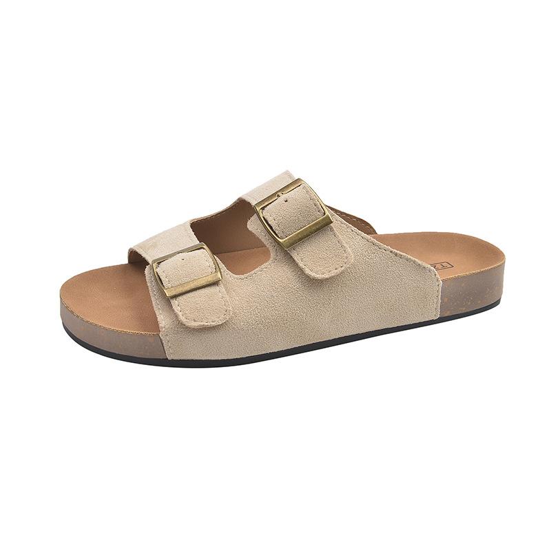 Vintage flat-bottomed matte Borken half slippers women s 2025 summer Korean version of the new casual cork beach cool slippers women 35 абрикосовый
Vintage flat-bottomed matte Borken half slippers women s 2025 summer Korean version of the new casual cork beach cool slippers women 35 абрикосовый