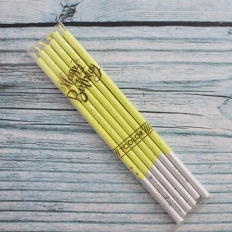 New Product Fanxing Series Multi-color Slender Pencil Candles Creative Birthday Romantic Party Layout Baking Candles Fanxing Series Candles - Tender Pink
New Product Fanxing Series Multi-color Slender Pencil Candles Creative Birthday Romantic Party Layout Baking Candles Fanxing Series Candles - Tender Pink