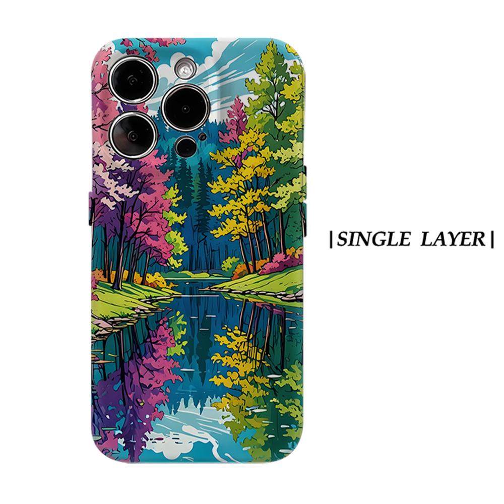 Vibrant Lake Landscape Phone Case for IPhone 17AIR 16E 16 15 14 13 12 11 17 Pro Max Plus Double-layer Back Cover IPHONE17PROMAX
Vibrant Lake Landscape Phone Case for IPhone 17AIR 16E 16 15 14 13 12 11 17 Pro Max Plus Double-layer Back Cover IPHONE17PROMAX