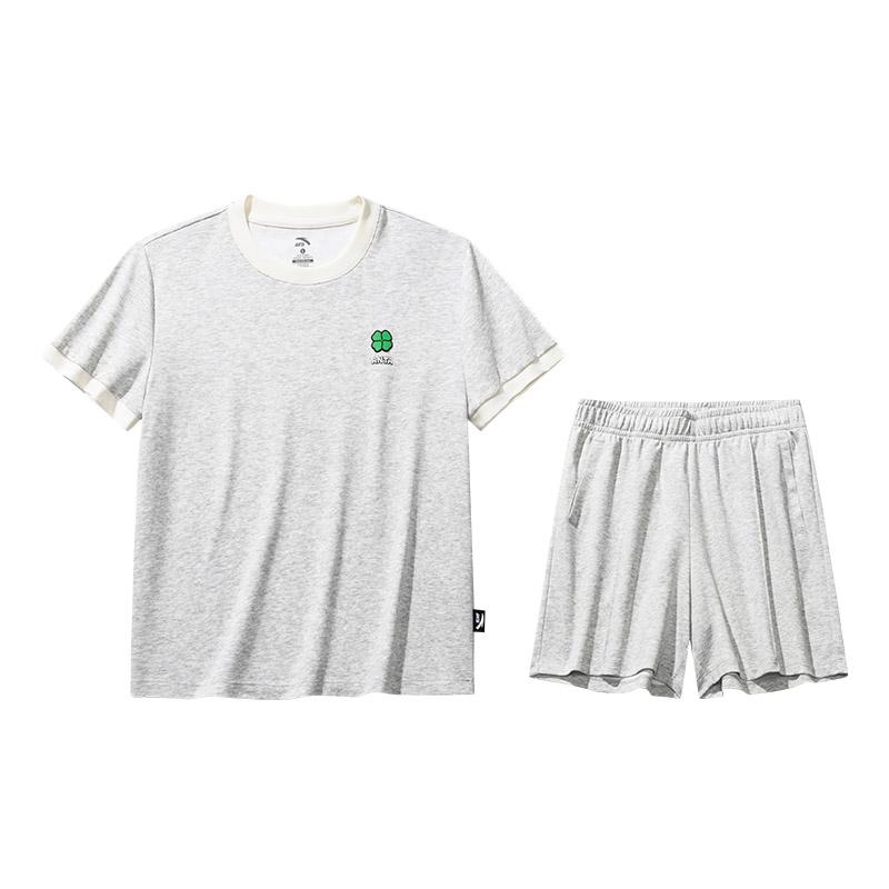 Anta X Super Plant Collaboration Серия Life Удобный Простой Топ с Коротким Рукавом и Круглым Вырезом Универсальные Спортивные Шорты со Средней Посадкой Повседневный Комплект 962528203-1 XS
Anta X Super Plant Collaboration Серия Life Удобный Простой Топ с Коротким Рукавом и Круглым Вырезом Универсальные Спортивные Шорты со Средней Посадкой Повседневный Комплект 962528203-1 XS