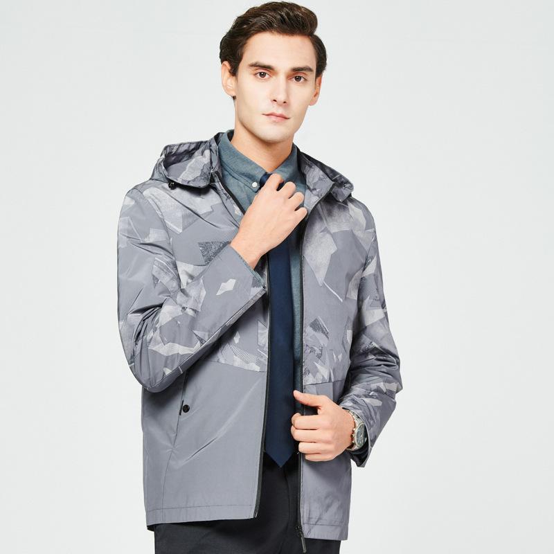 Мужская весенне-осенняя цветная куртка свободного покроя с капюшоном XXXL серый
Мужская весенне-осенняя цветная куртка свободного покроя с капюшоном XXXL серый