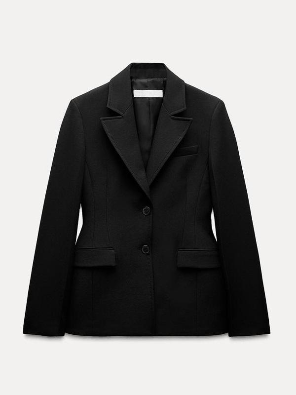 2025 Spring Women s Plus Size Elegant Black Padded Shoulder Slim Fit Suit Jacket L
2025 Spring Women s Plus Size Elegant Black Padded Shoulder Slim Fit Suit Jacket L