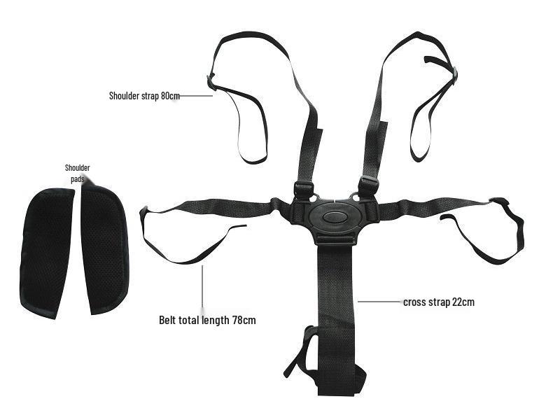 Пятиточечные ремни безопасности для колясок, стульчиков для кормления и детских трехколесных велосипедов
Пятиточечные ремни безопасности для колясок, стульчиков для кормления и детских трехколесных велосипедов