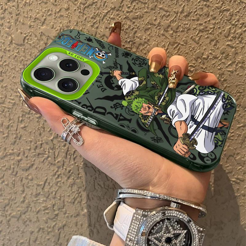 Anime O-One Piece Zoro Luffy Frosted Case for iPhone 17 Air 16 E 15 14 Plus 13 12 Mini 11 Pro Max Acrylic Sheet Silicone Cover iPhone 11 Pro
Anime O-One Piece Zoro Luffy Frosted Case for iPhone 17 Air 16 E 15 14 Plus 13 12 Mini 11 Pro Max Acrylic Sheet Silicone Cover iPhone 11 Pro