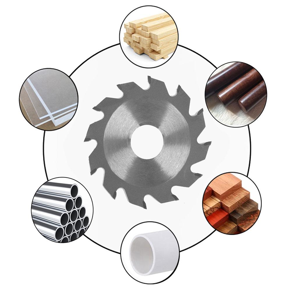 Circular Saw Blade Chainsaw Blade 2.5in 63mm Resin HSS Alloy Saw Blade 60mm Emery Saw Blade Cutting Disc Electric Saw Accessory 63&16mm білий
Circular Saw Blade Chainsaw Blade 2.5in 63mm Resin HSS Alloy Saw Blade 60mm Emery Saw Blade Cutting Disc Electric Saw Accessory 63&16mm білий