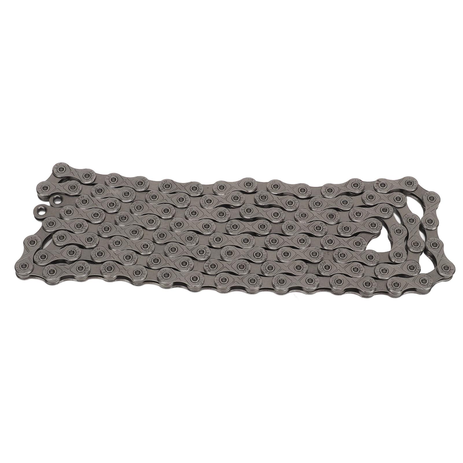 Bike Chain Carbon Steel High Strength 11 Speed Bike Chain with Buckles for Mountain Bikes Road Bikes Grey
Bike Chain Carbon Steel High Strength 11 Speed Bike Chain with Buckles for Mountain Bikes Road Bikes Grey