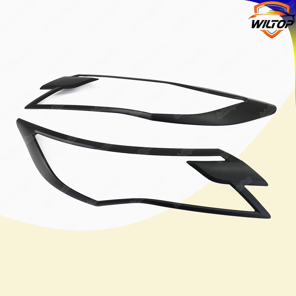 Headlight Tail Light Covers for MITSUBISHI Pajero Sport 2015-2019 ABS Matte Black Decoration Cover Car Exterior Accessories
Headlight Tail Light Covers for MITSUBISHI Pajero Sport 2015-2019 ABS Matte Black Decoration Cover Car Exterior Accessories