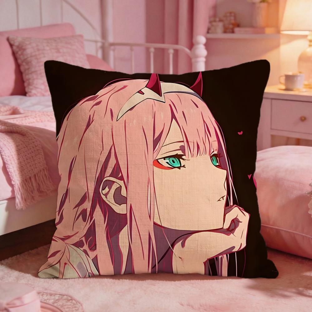 DDARLINGs In The FRANXX Cushion Cover Premium Comfort Reversible Pillow Cove Two In One Design For Any Room Car Interior 30X30cm
DDARLINGs In The FRANXX Cushion Cover Premium Comfort Reversible Pillow Cove Two In One Design For Any Room Car Interior 30X30cm