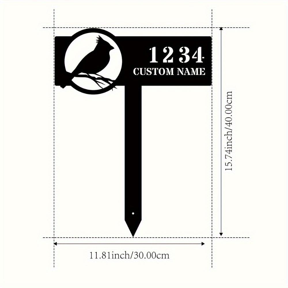 Custom Metal Sign Wall Art Home Decor Garden Patio Outdoor Decoration Personalized Gift House Number Plaque
Custom Metal Sign Wall Art Home Decor Garden Patio Outdoor Decoration Personalized Gift House Number Plaque
