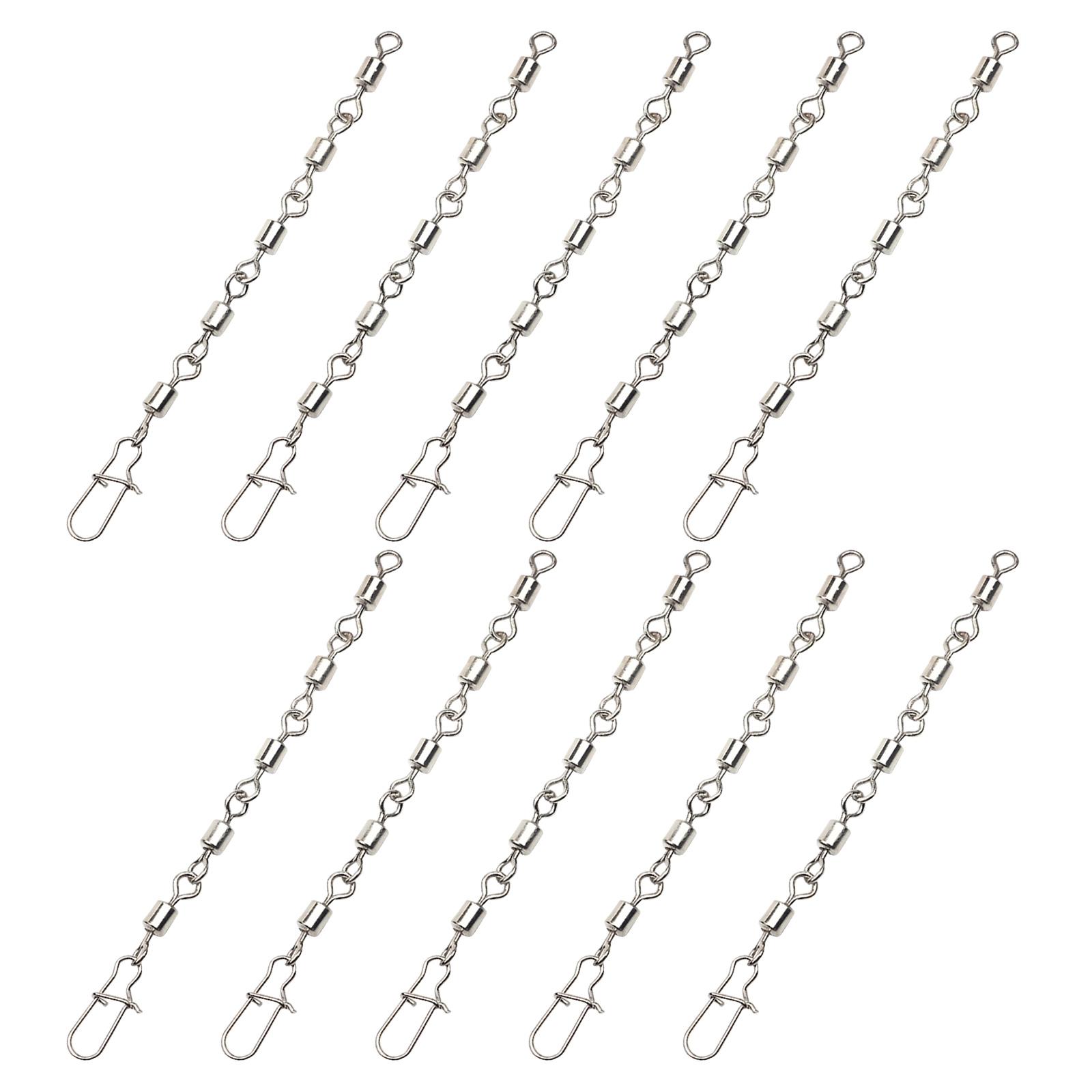10pcs Stainless Steel Fishing Snaps Hangings Clip Crankbait Snaps Lures Clips Connector Fishing Clip Swivels Snaps Clips 1
10pcs Stainless Steel Fishing Snaps Hangings Clip Crankbait Snaps Lures Clips Connector Fishing Clip Swivels Snaps Clips 1