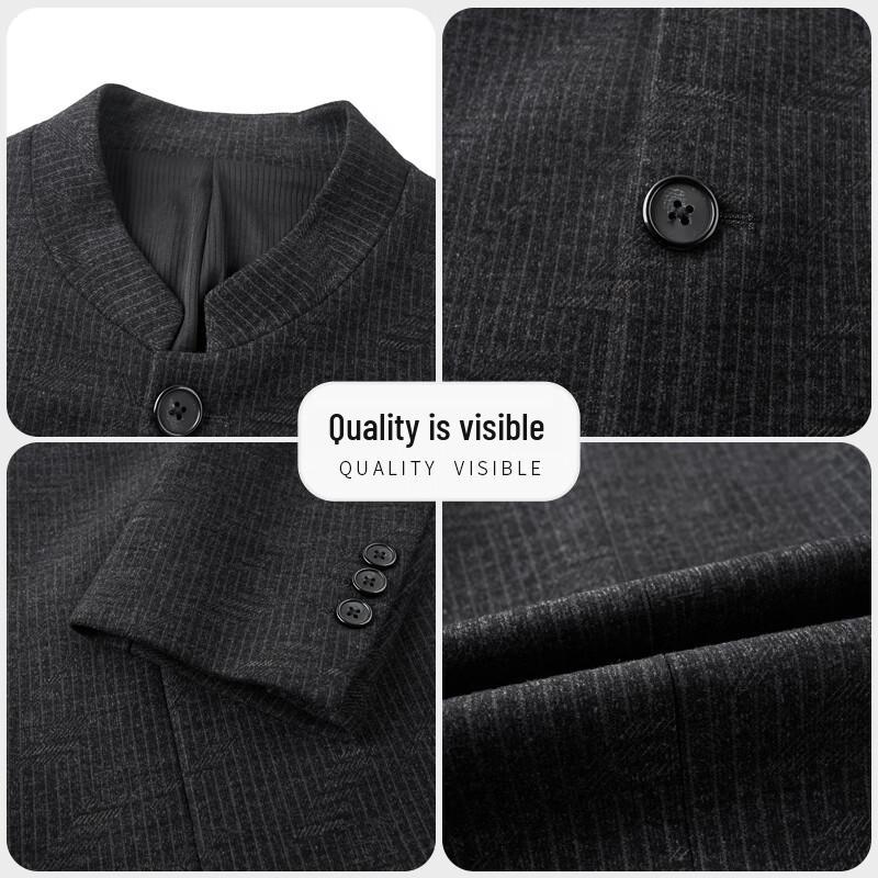 Firstview Men s Casual Chinese Stand Collar Suit Jacket 180/96A
Firstview Men s Casual Chinese Stand Collar Suit Jacket 180/96A