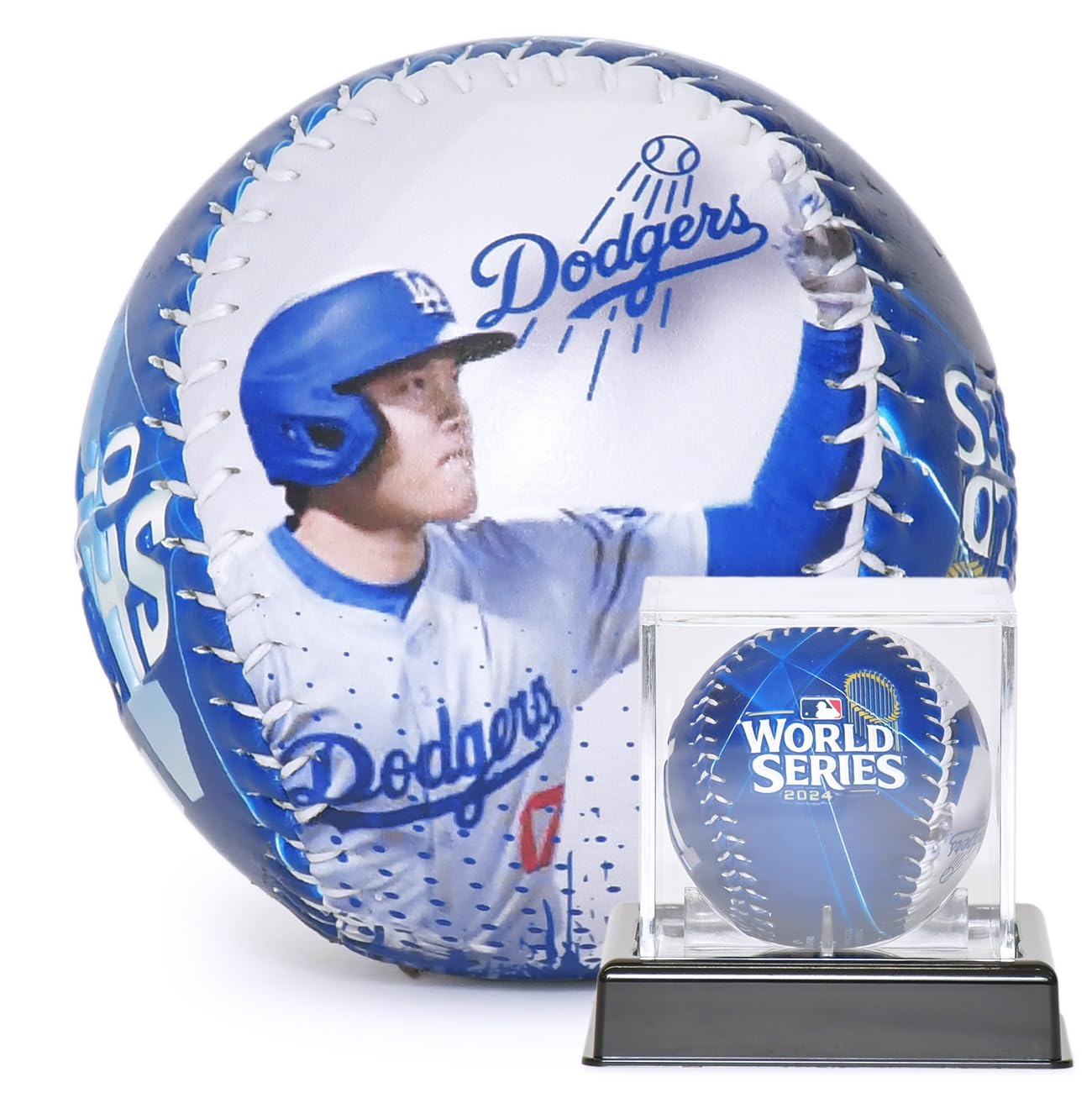 to 2025 Shohei Ohtani commemorative ball World Series Champions 2024 Display case with lot number MLB official limited edition goods SHOHEI OHTANI LA синій
to 2025 Shohei Ohtani commemorative ball World Series Champions 2024 Display case with lot number MLB official limited edition goods SHOHEI OHTANI LA синій
