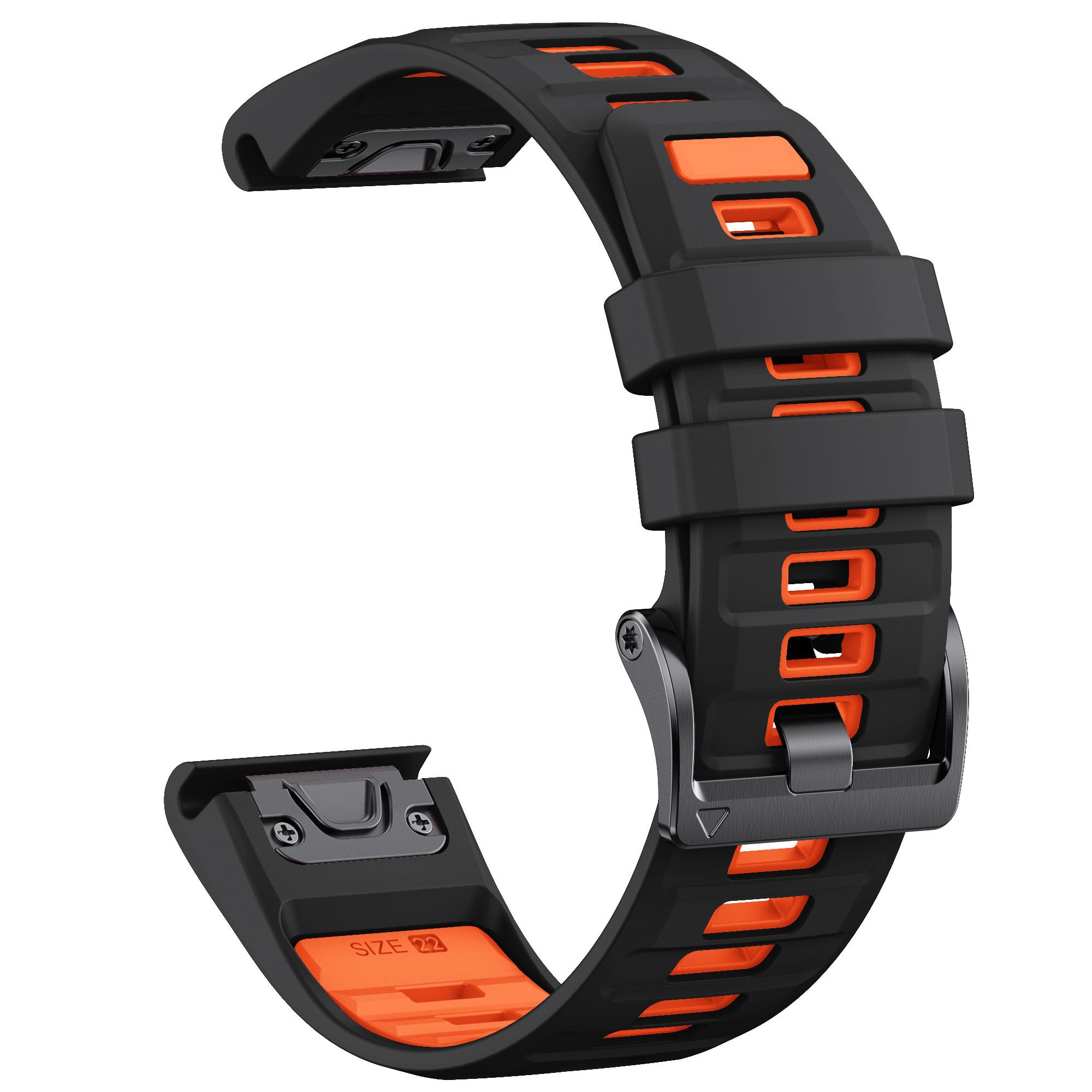 Швидкознімний 26 мм 22 мм двоколірний силіконовий ремінець для Garmin Fenix E 8 7X 7 6 6X/Epix Pro Gen 2 51 мм 47 мм/Аксесуари для ремінця Tactix 26mm-Fenix 6X 6X PRO
Швидкознімний 26 мм 22 мм двоколірний силіконовий ремінець для Garmin Fenix E 8 7X 7 6 6X/Epix Pro Gen 2 51 мм 47 мм/Аксесуари для ремінця Tactix 26mm-Fenix 6X 6X PRO