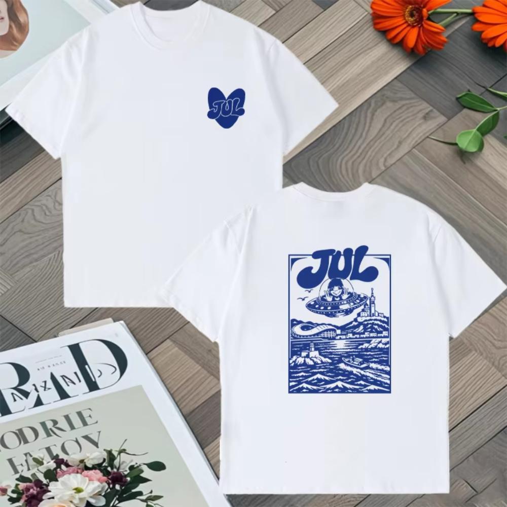 Rapper Jul Graphic TShirt Trend Fashion Hip Hop Tshirts Casual Cotton Short Sleeve Summer Oversize Streetwear Vintage Tee Shirt L
Rapper Jul Graphic TShirt Trend Fashion Hip Hop Tshirts Casual Cotton Short Sleeve Summer Oversize Streetwear Vintage Tee Shirt L