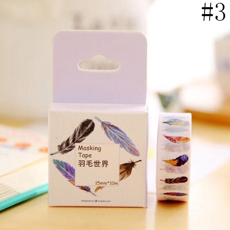 1 шт. Рулон васи-ленты с принтом Декоративная клейкая бумага Маскировочная лента Клейкая 3
1 шт. Рулон васи-ленты с принтом Декоративная клейкая бумага Маскировочная лента Клейкая 3