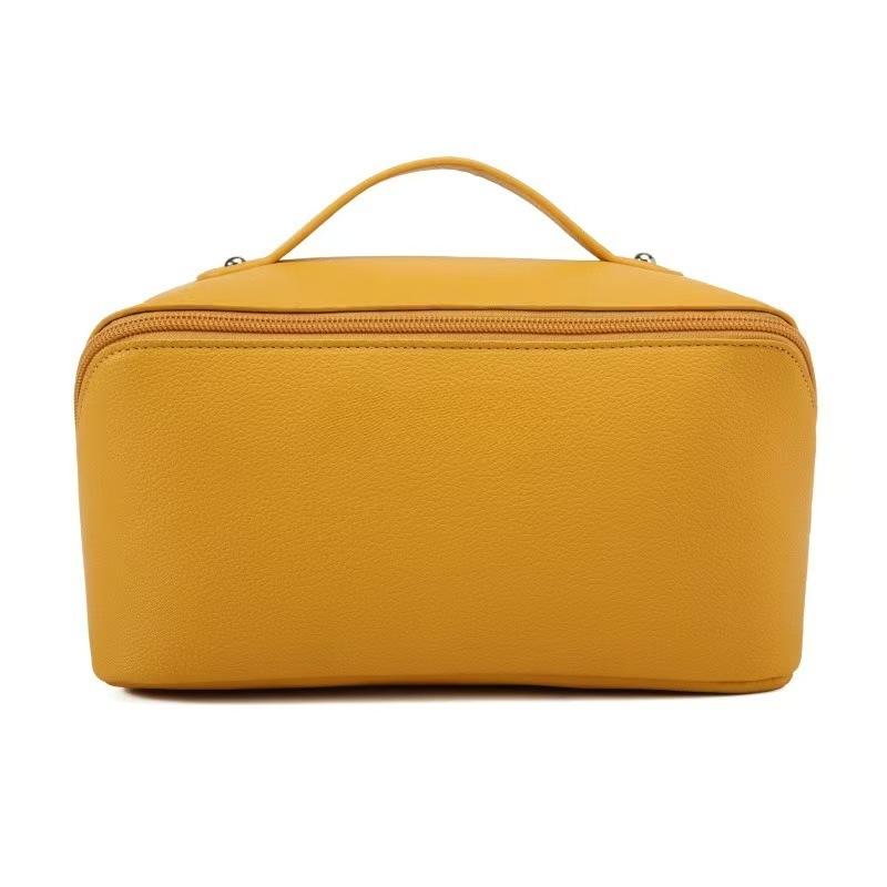 Ladies New Large Capacity Makeup Bag Portable Makeup Box Handheld Washroom Storage Bag Travel Makeup Bag Solid Color Beauty Box S помаранчевий
Ladies New Large Capacity Makeup Bag Portable Makeup Box Handheld Washroom Storage Bag Travel Makeup Bag Solid Color Beauty Box S помаранчевий