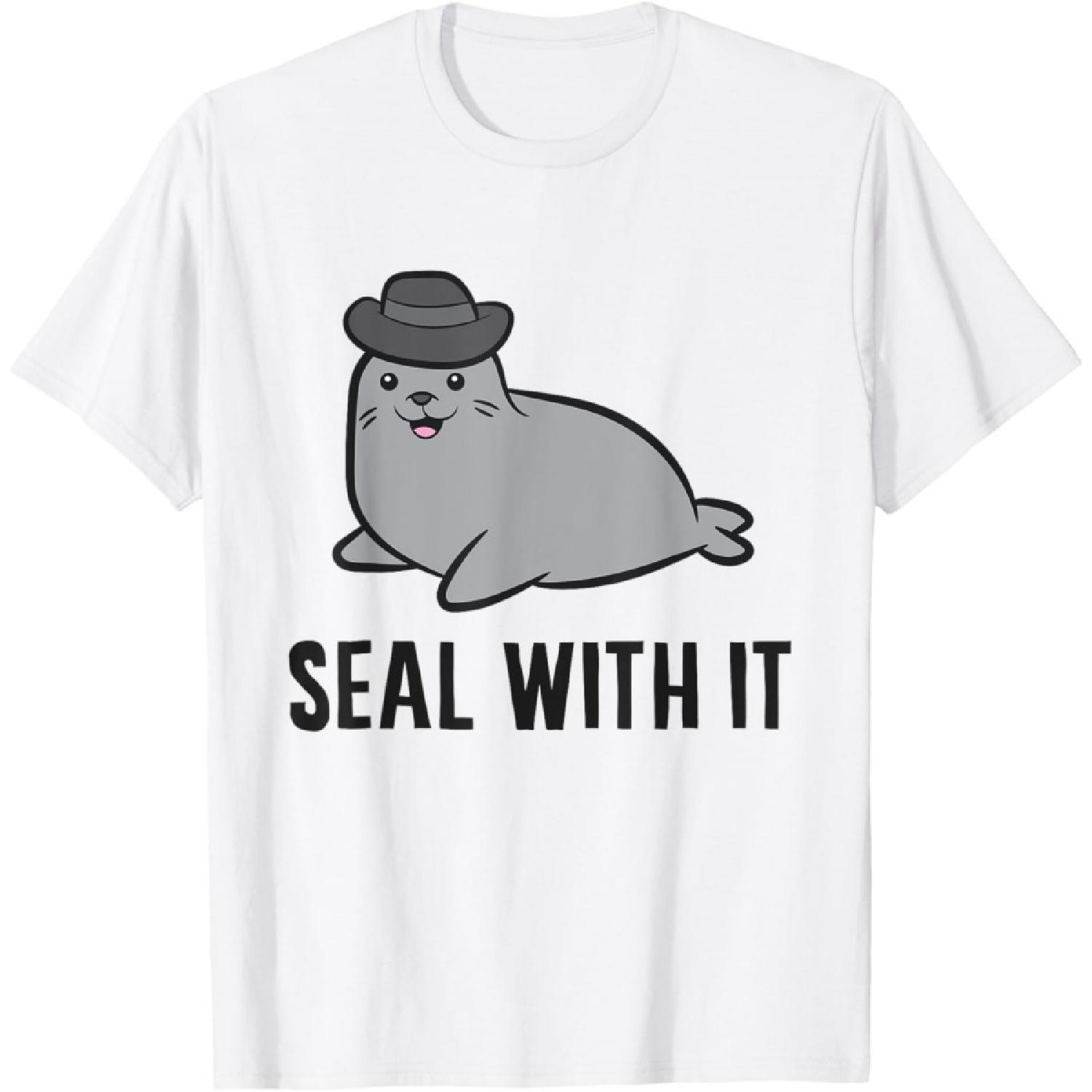 Seal With It Cute Seal T-Shirt XXXXXL білий
Seal With It Cute Seal T-Shirt XXXXXL білий