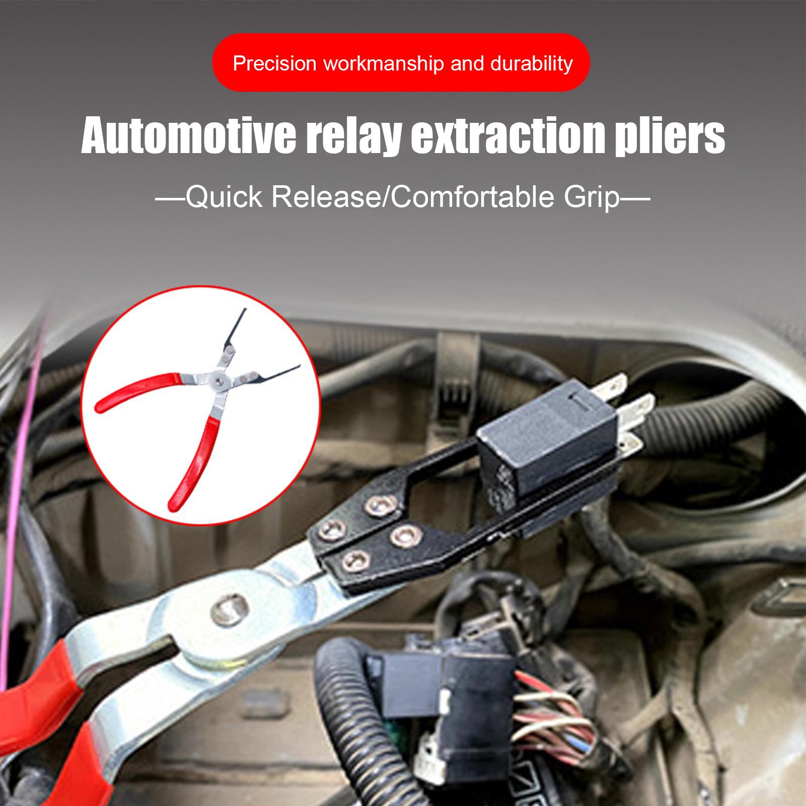 Fuse Puller High Strength Rust Proof Automotive Repair Clamp Relay Puller Pliers For Vehicle SUV RV Auto Sedan Van Part CN
Fuse Puller High Strength Rust Proof Automotive Repair Clamp Relay Puller Pliers For Vehicle SUV RV Auto Sedan Van Part CN